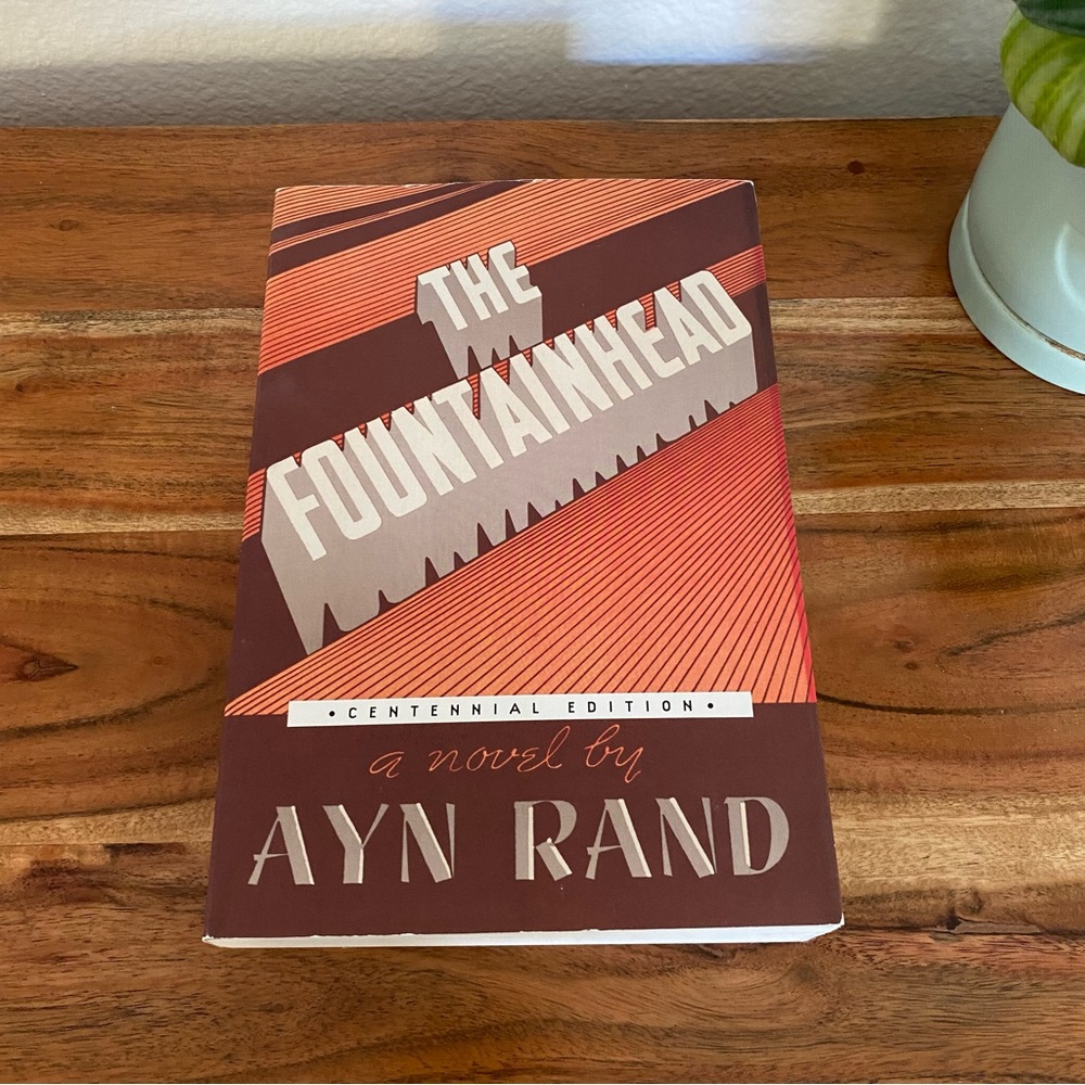 The Fountainhead by Ayn Rand, Paperback